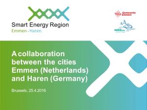 Smart Energy Region Emmen Haren