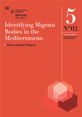 Identifying Migrant Bodies in the Mediterranean