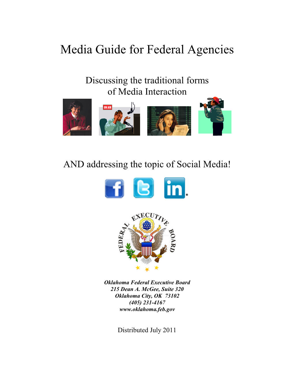 Media Guide for Federal Leaders in Oklahoma