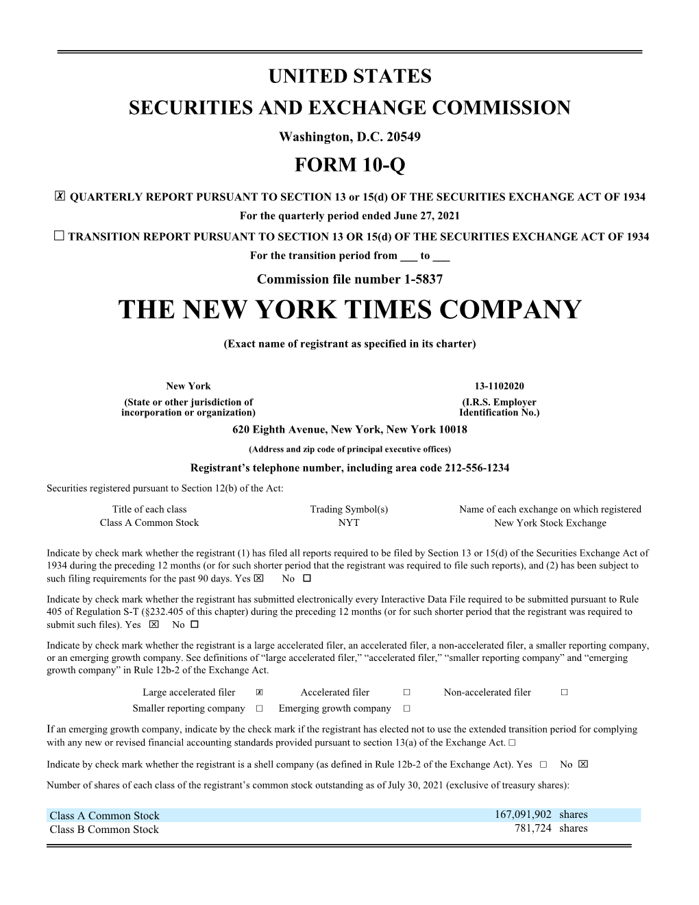 NYT 6.27.2021 10-Q Document