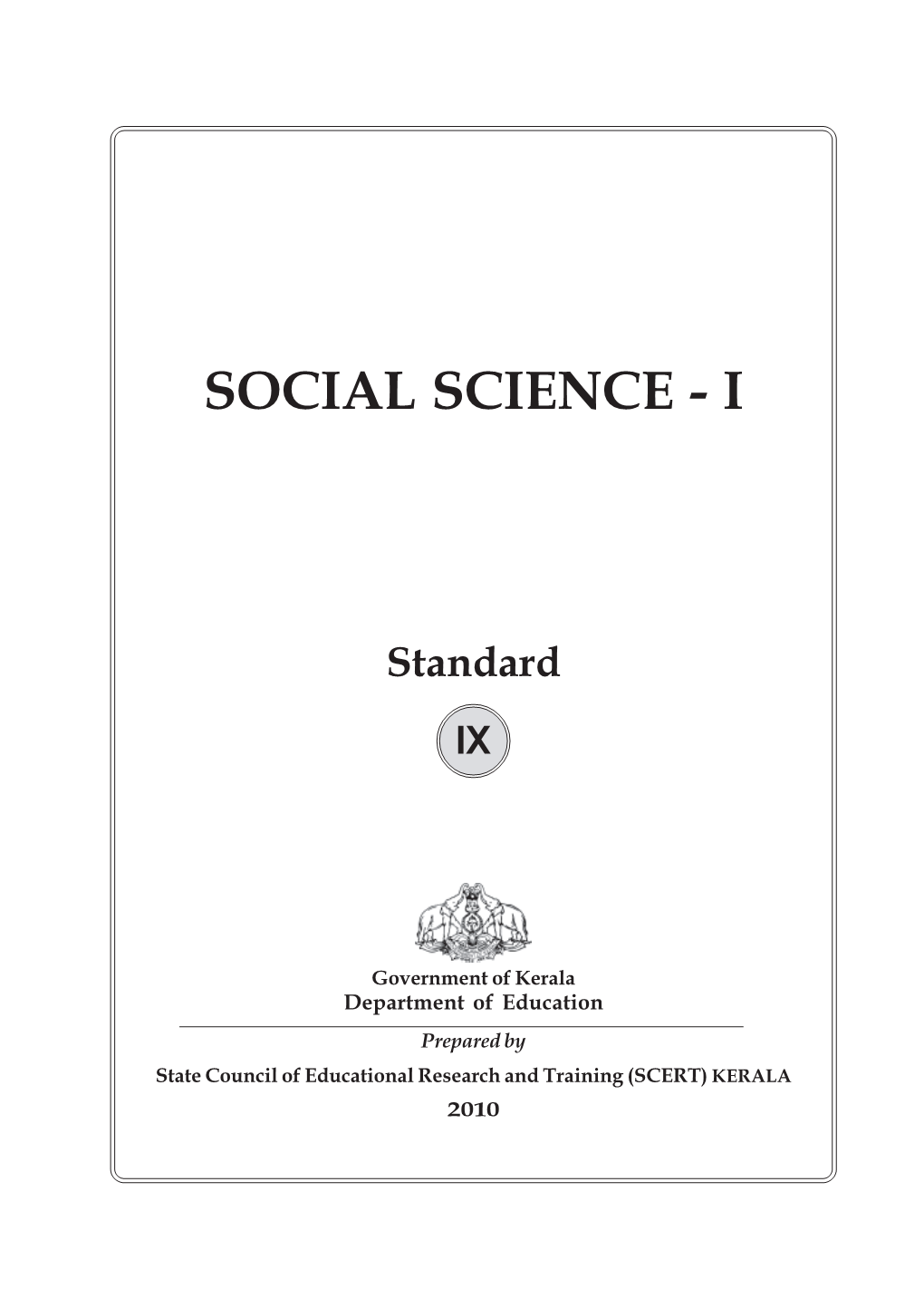 Social Science - I