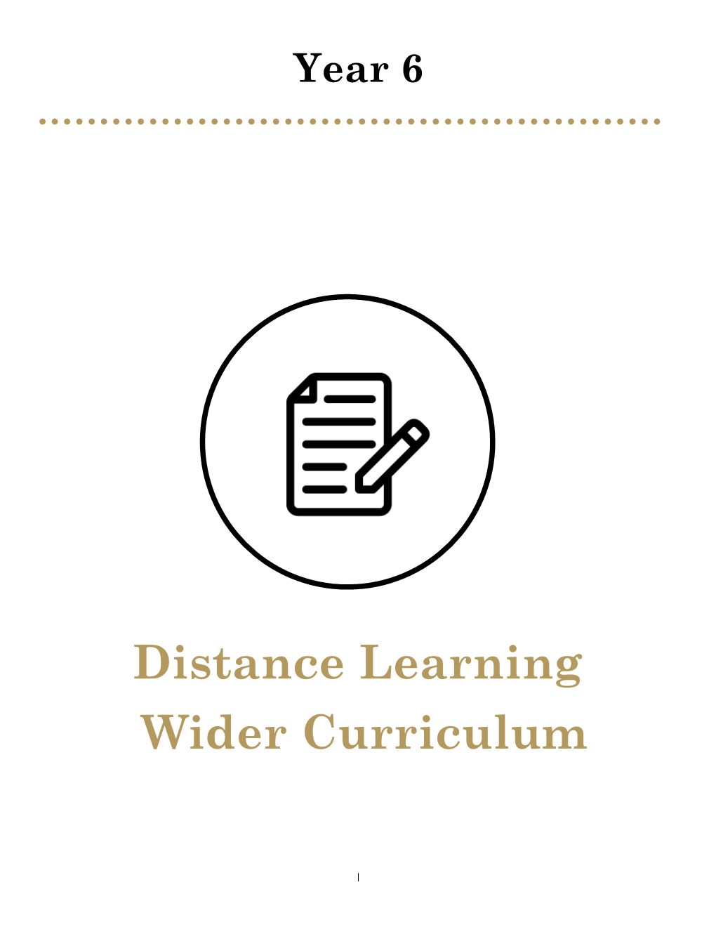 Distance Learning Wider Curriculum