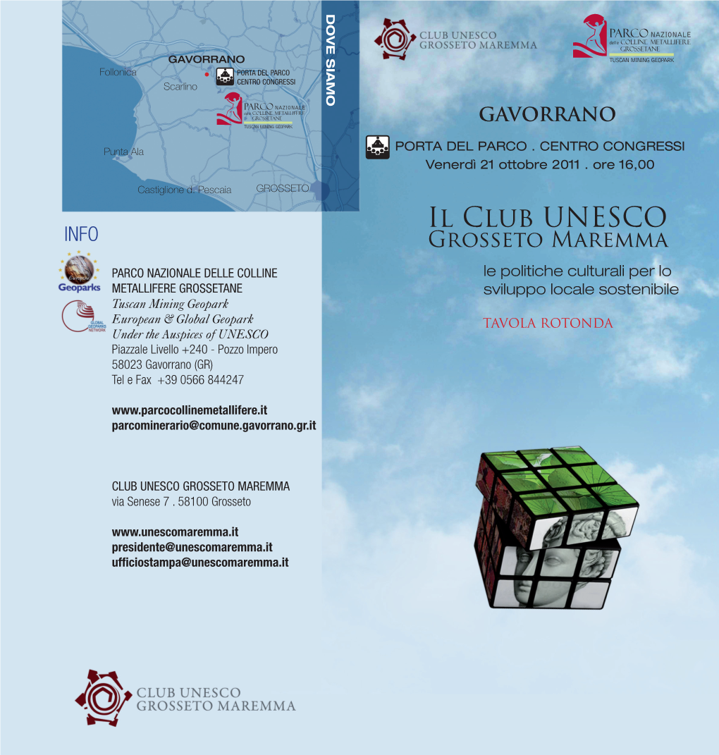 Il Club UNESCO INFO Grosseto Maremma