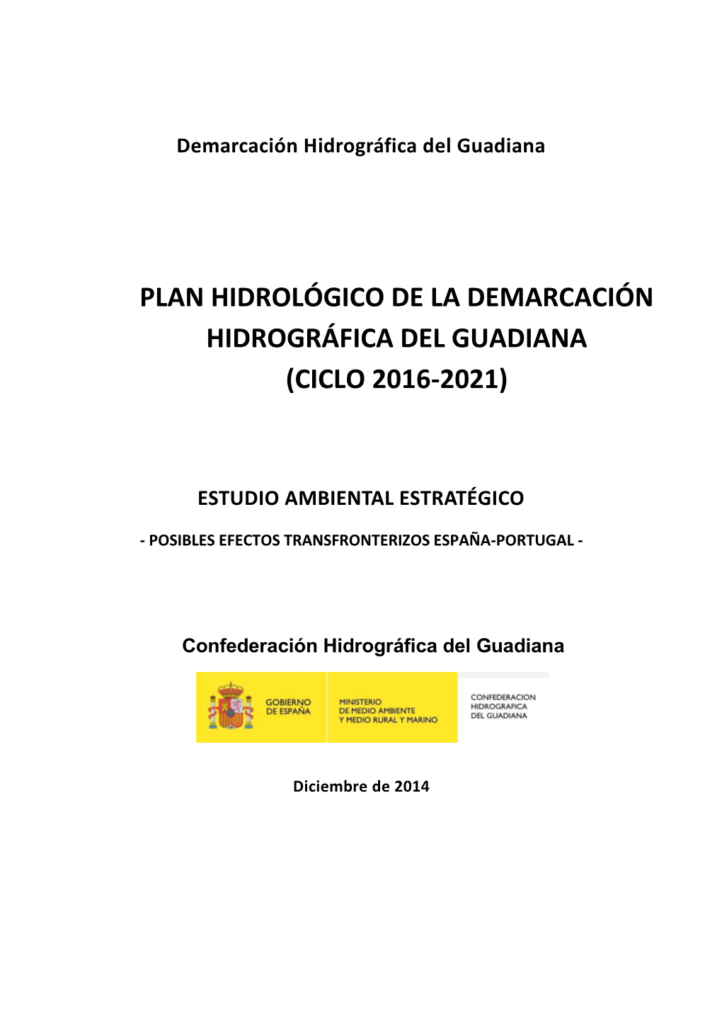 Demarcación Hidrográfica Del Guadiana