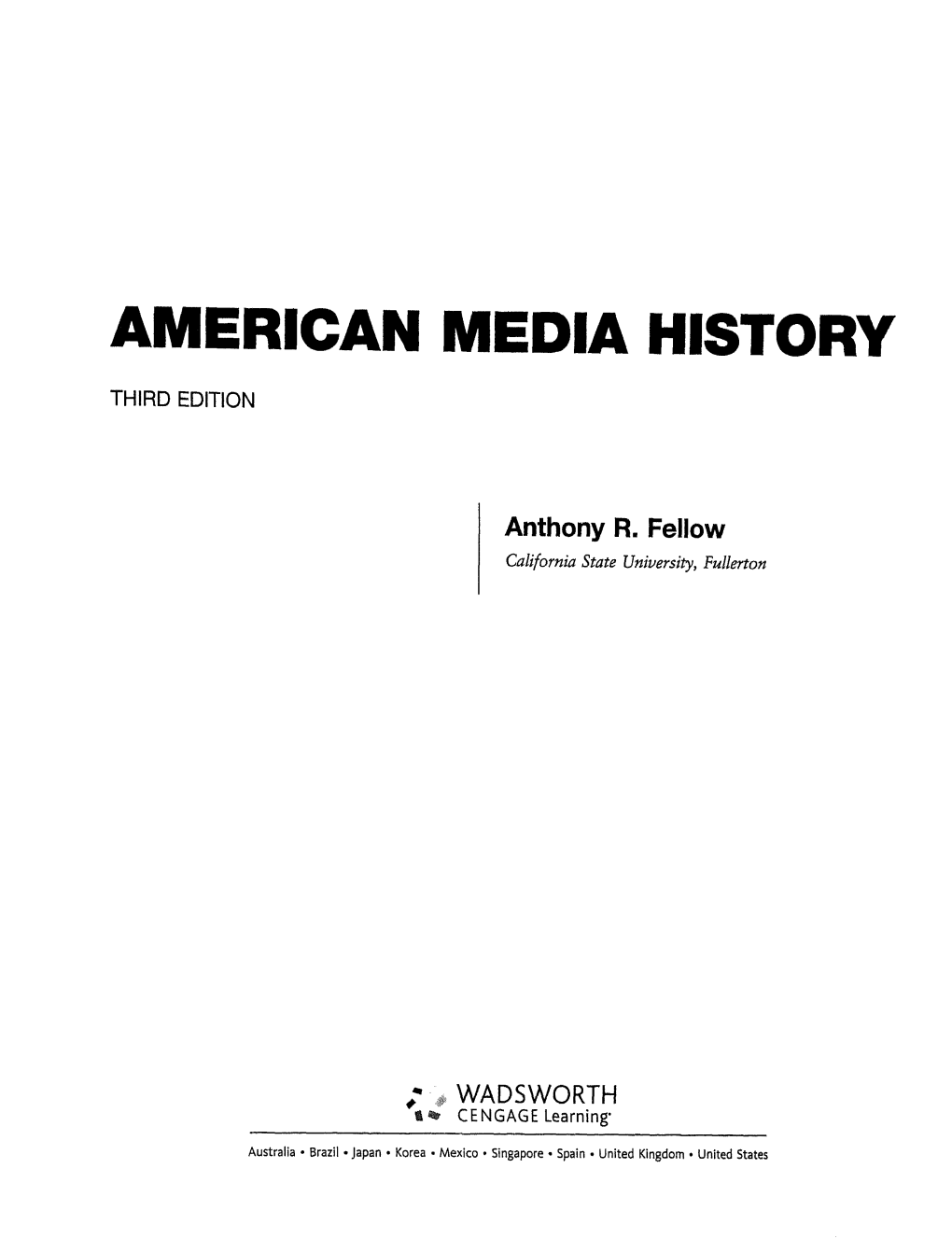 American Media History