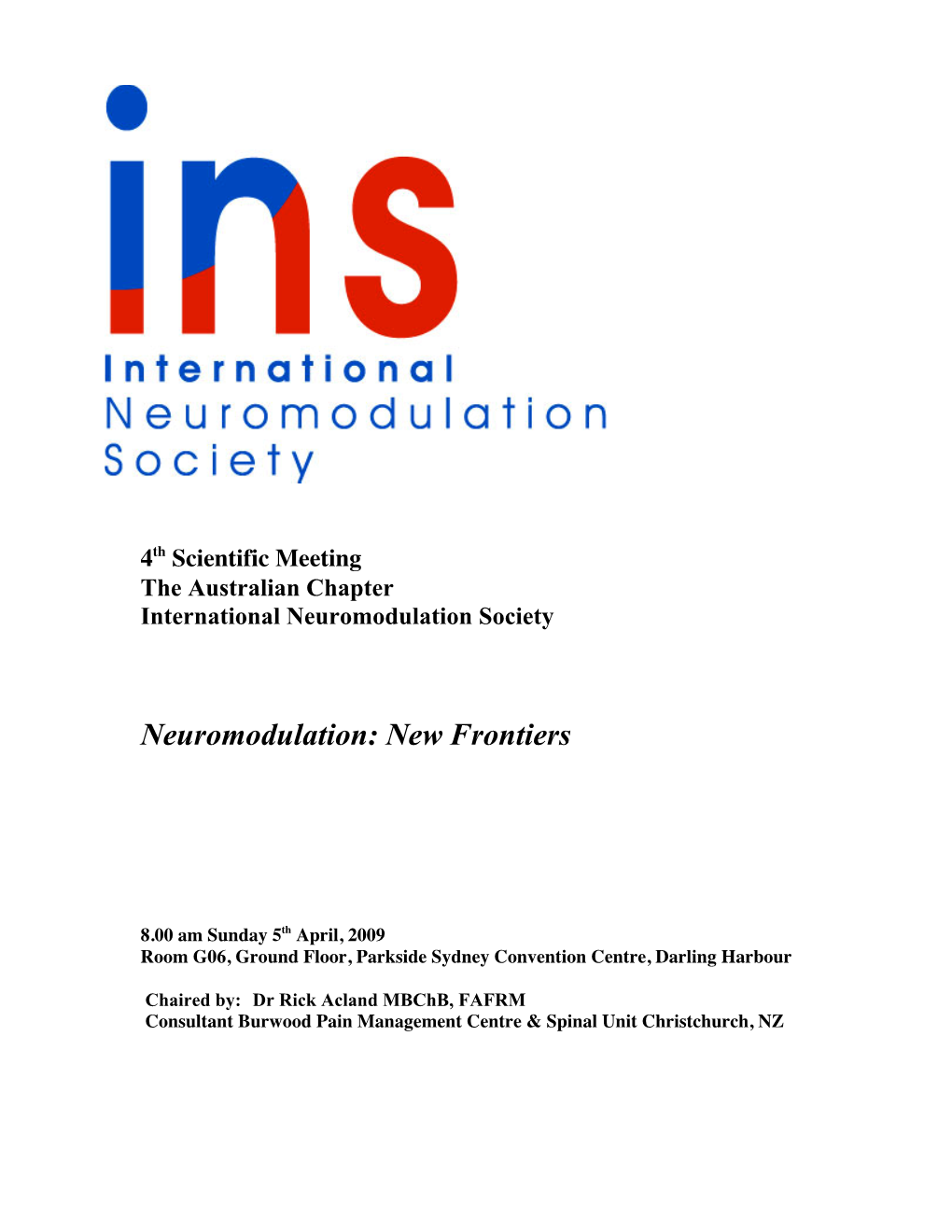 Neuromodulation Society