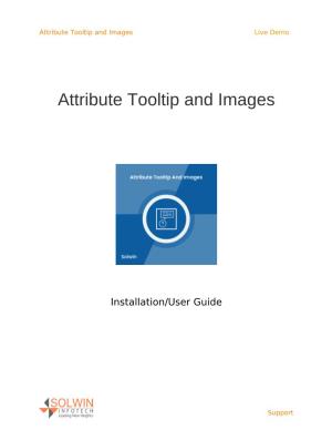 Attribute Tooltip and Images Live Demo