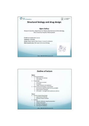 Structural Biology and Drug Design