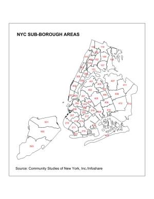 Nyc Sub-Borough Areas
