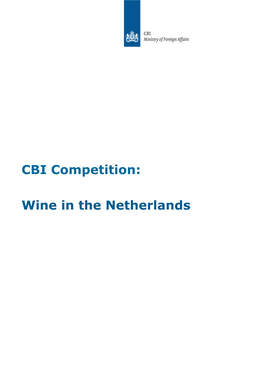 Wine in Netherlands