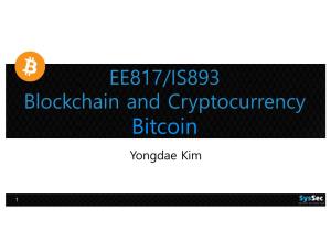 Bitcoin Yongdae Kim