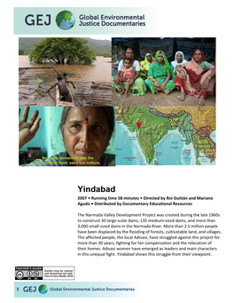 Yindabad 2007 • Running Time 58 Minutes • Directed by Roi Guitián and Mariano Agudo • Distributed by Documentary Educational Resources