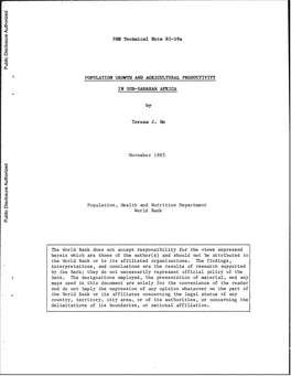 World Bank Document