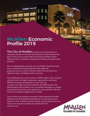 Mcallen Economic Profile 2019