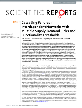 Cascading Failures in Interdependent Networks with Multiple
