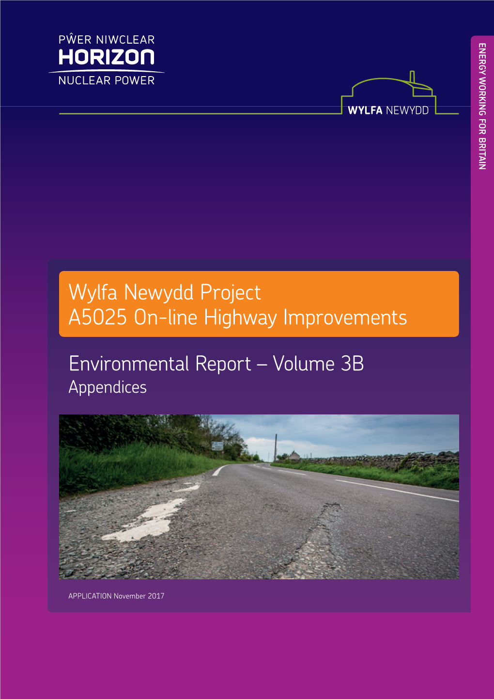 Wylfa Newydd Project A5025 On-Line Highway