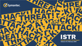 Internet Security Threat Report Volume 24 | February 2019