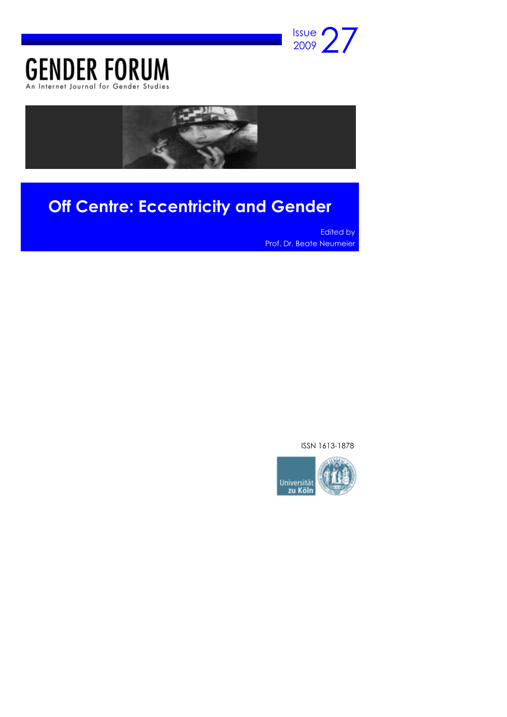 Eccentricity and Gender