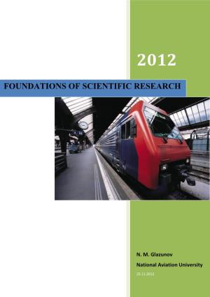 Foundations of Scientific Research
