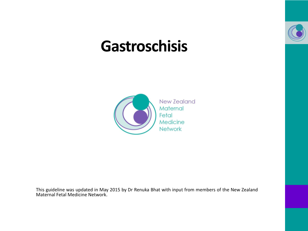 Gastroschisis