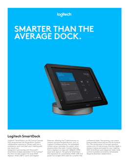 Smarter Than the Average Dock