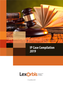 IP Case Compilation 2019