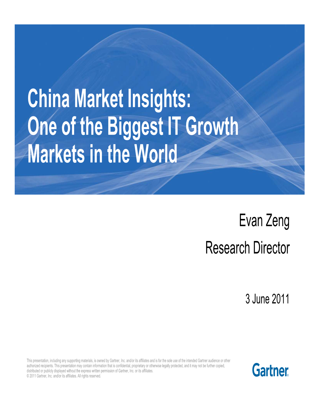 China Market Insights: One of the Biggest IT Growth One Of