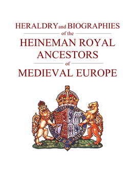 Heineman Royal Ancestors Medieval Europe