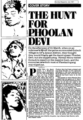 The Hunt for Phoolan Devi
