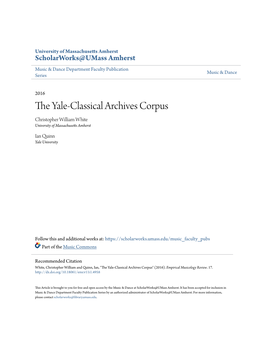 The Yale-Classical Archives Corpus