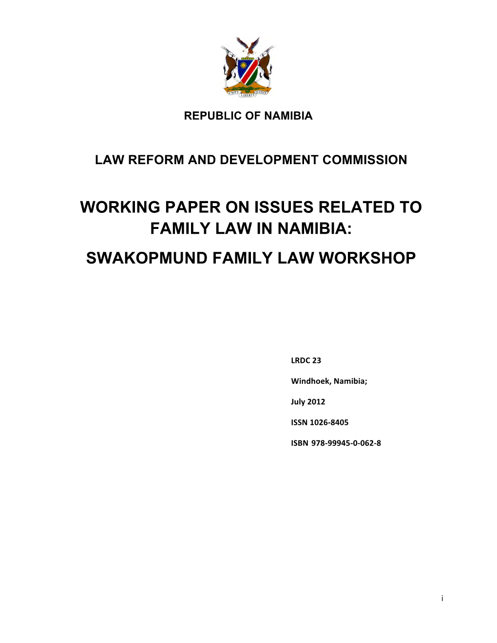 Swakopmund Family Law Workshop