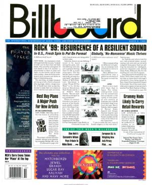 ROCK 'DO: RESURGENCE of a RESILIENT SOUND in U.S., Fresh Spin Is Put on Format Globally, `No- Nonsense' Music Thrives a Billboard Staff Report