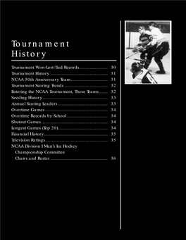Men's Tournament History