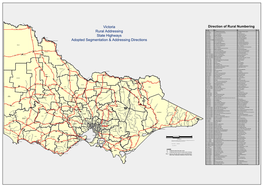 Victoria Rural Addressing State Highways Adopted Segmentation & Addressing Directions
