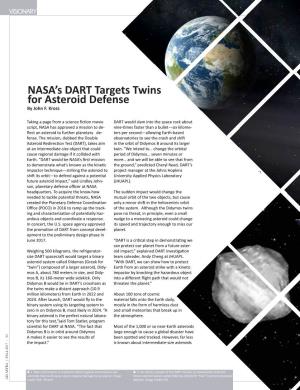 NASA's DART Mission Targets Twins for Asteroid Defense