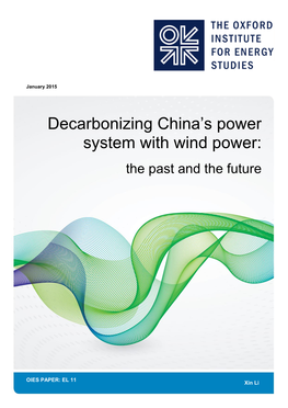 Decarbonizing China's Power System with Wind Power