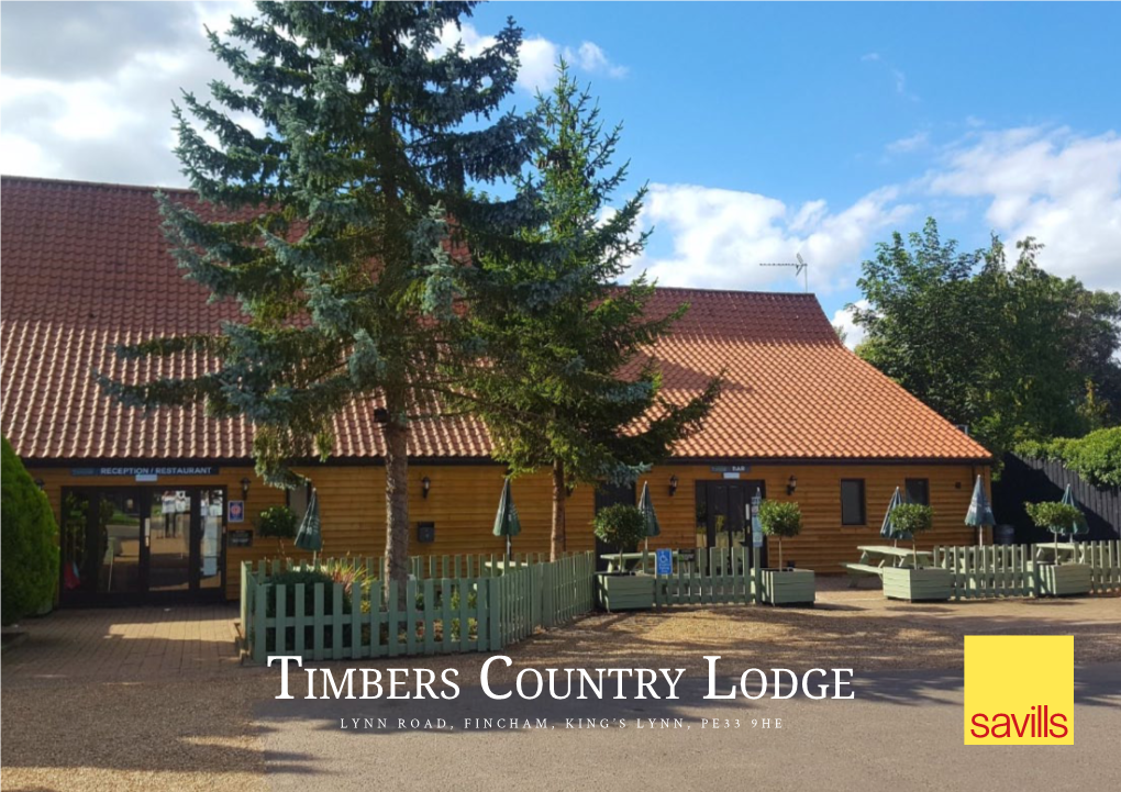 Timbers Country Lodge Lynn Road, Fincham, King’S Lynn, PE33 9HE