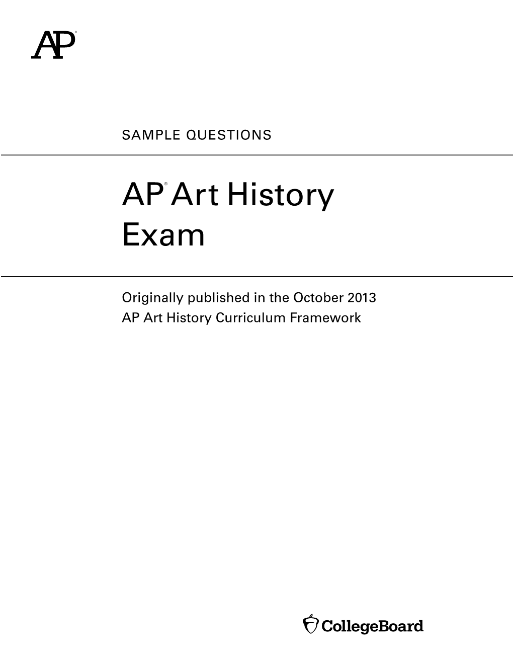 AP® Art History Exam