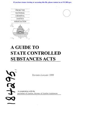 A Guide to State Controlled Substances Acts