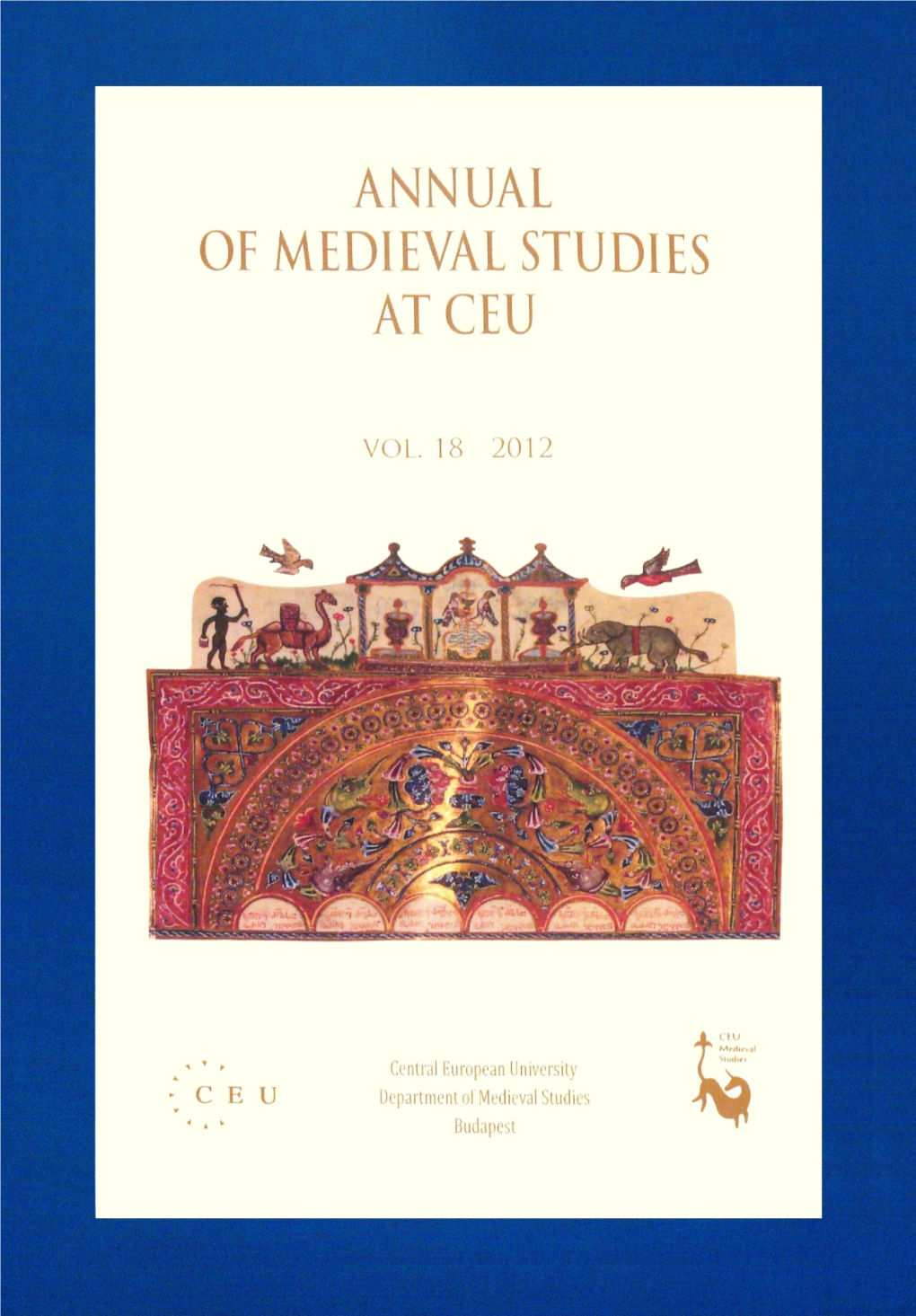 CEU Department of Medieval Studies