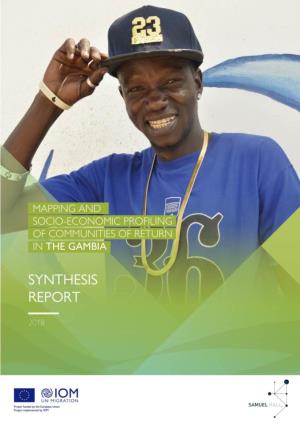 IOM – Gambia / Synthesis Report / May 2018 1