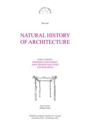 Natural History of Architecture