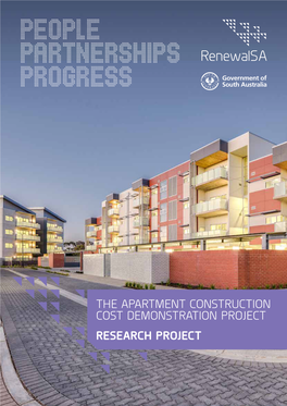The Apartment Construction Cost Demonstration Project Research Project “An Affordable Place to Live Is More Than Just Housing and Household Costs