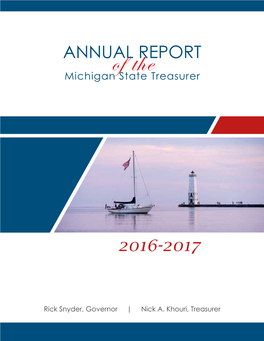2016-17 Annual Report of the Michigan State Treasurer