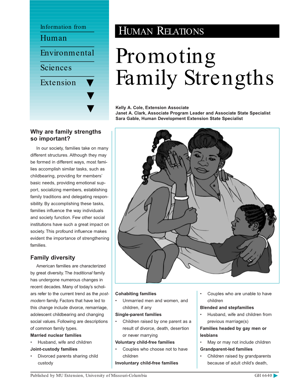 Promoting Family Strengths
