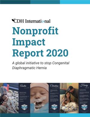 A Global Initiative to Stop Congenital Diaphragmatic Hernia Dawn Ireland, President