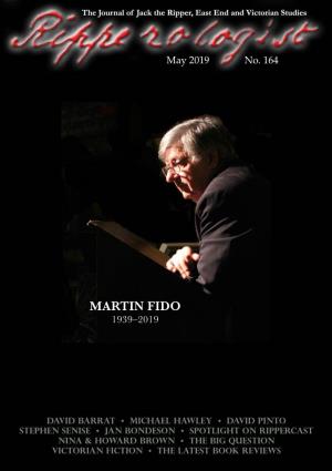 Martin Fido 1939–2019