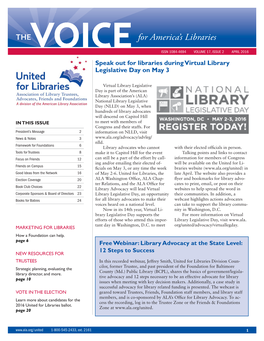 United for Libraries Newsletter March-April