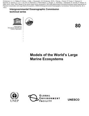 Models of the World's Large Marine Ecosystems: GEF/LME Global
