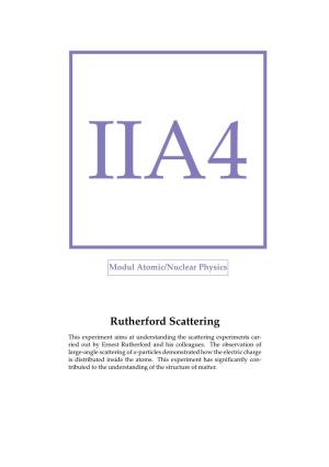 Rutherford Scattering